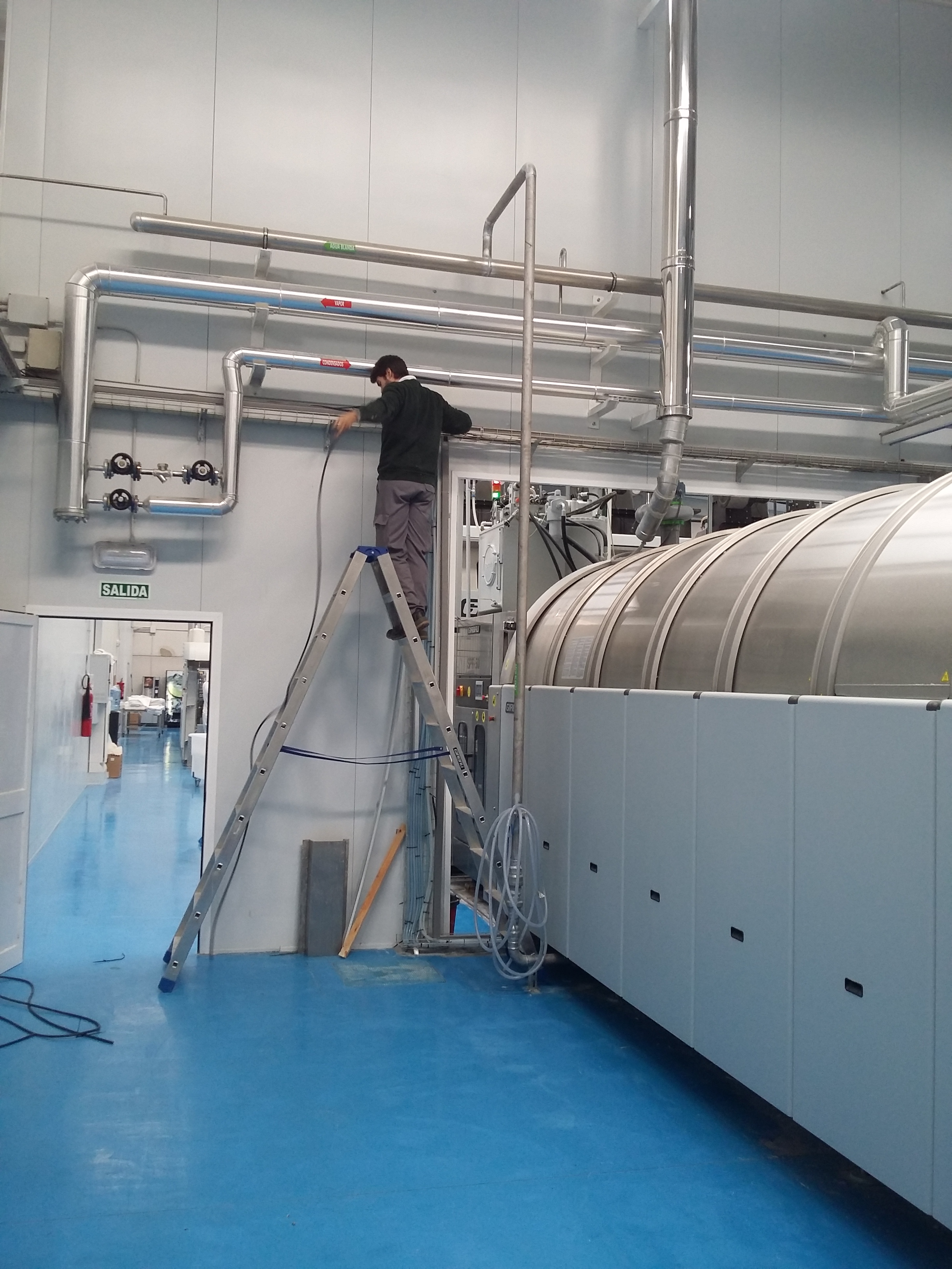 Túnel de lavandería 